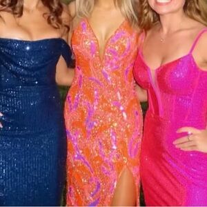 Sophia Thomas Sequin Prom Dress